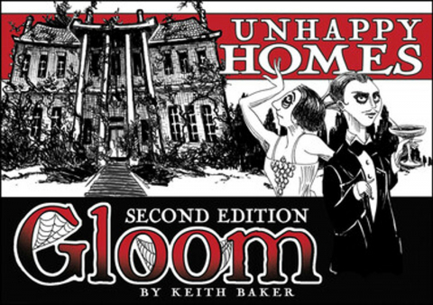 Card Games (jocuri cu carti) - Gloom: Unhappy Homes 2nd edition
