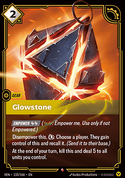 Riftbound: League of Legends Singles - Glowstone 133 foiled