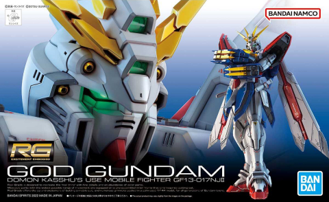 Figurine - God Gundam RG 1/144 Model Kit