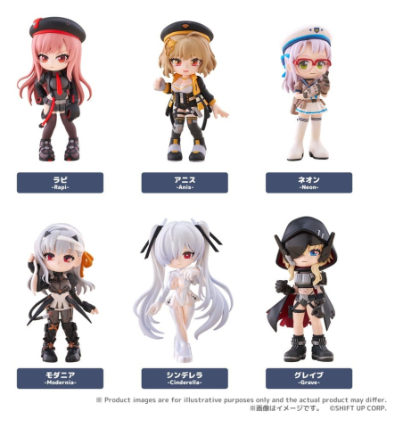 Goddess of Victory: Nikke PalVerse Mini Figures Blind Box Display (6) [10]