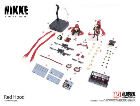 PRECOMENZI - Goddess of Victory: Nikke Plastic Model Kit 1/12 Red Hood 18 cm