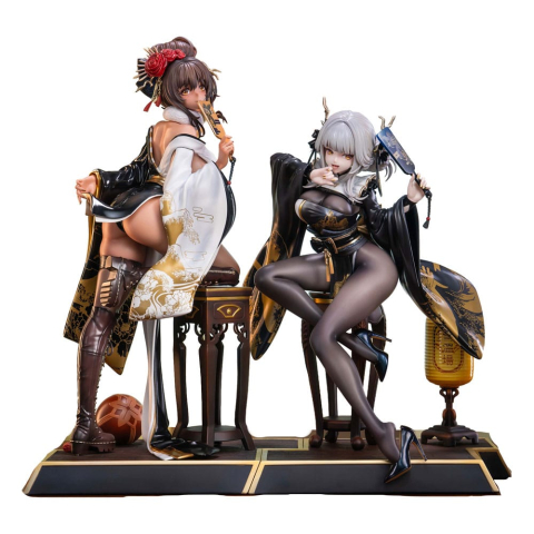 PRECOMENZI - Goddess of Victory: Nikke PVC Statues 2-Pack 1/4 Blanc & Noir
