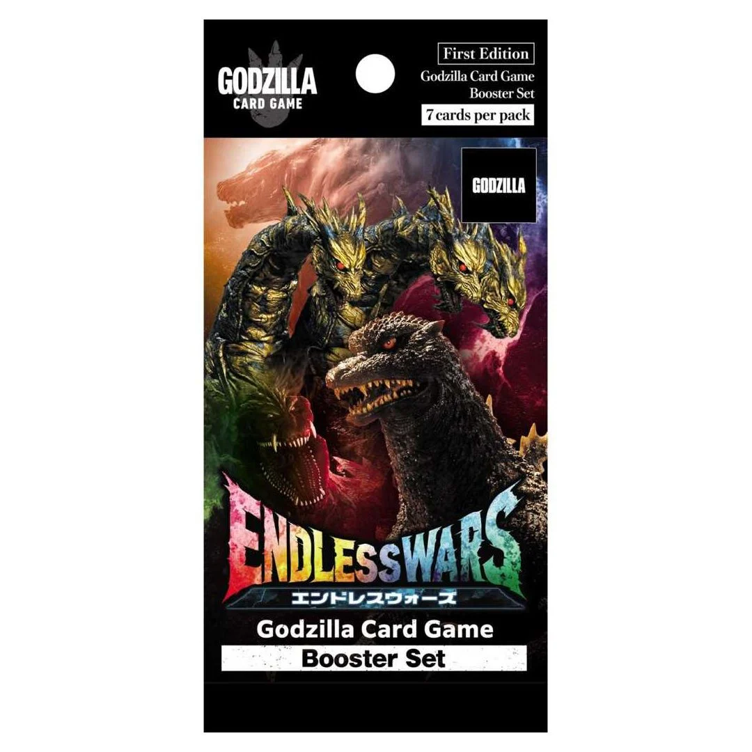 Trading Card Games - Godzilla Card Game Set 4 Endless Wars Booster Pack ENG