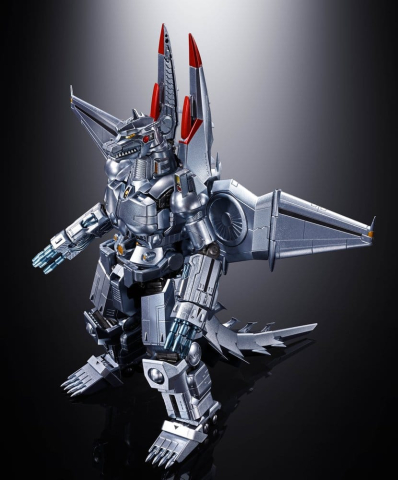 Jucarii - Godzilla Chogokin Diecast Action Figure Mechagodzilla (Ohrai Noriyoshi poster Ver.) 17 cm