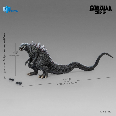 PRECOMENZI - Godzilla Exquisite Basic Series Action Figure Singular Point Godzilla Ultima Version 17 cm