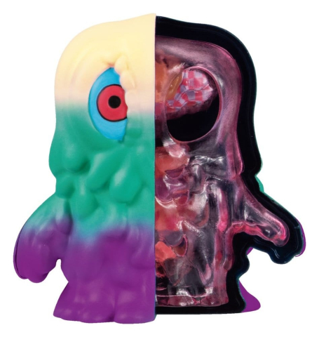 PRECOMENZI - Godzilla Inside Fantasy Mini Figures Hedorah Blind Box Assortment (4)