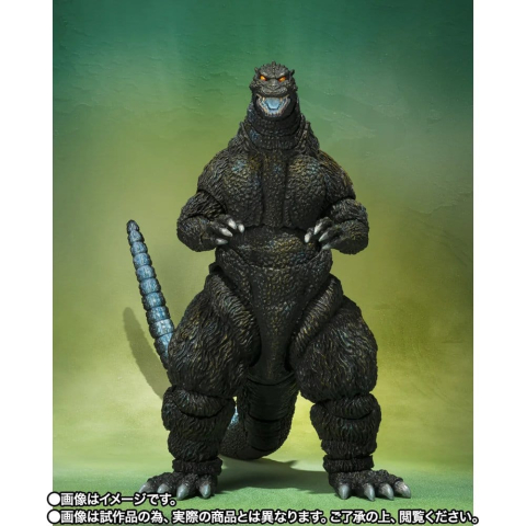 Jucarii - Godzilla S.H.MonsterArts Action Figure Godzilla (Godzilla vs. Mechagodzilla II Poster Coloring Ver.) -Movie Graphic Plus- 16 cm