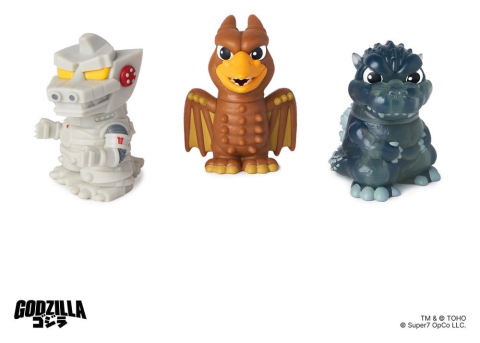 Godzilla Toho Fun! Fun! Mini Figures Wave 01 Blind Box Display (9) [4]