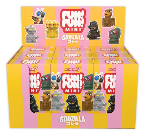 PRECOMENZI - Godzilla Toho Fun! Fun! Mini Figures Wave 01 Blind Box Display (9)