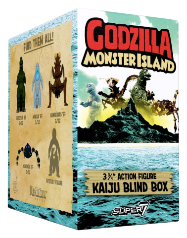 Godzilla Toho (Monster Island) Action Figure Wave 13 Blind Box Display (12) [10]