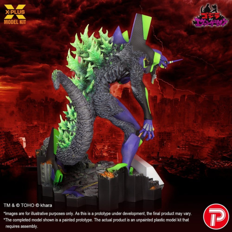 Godzilla vs. Evangelion Plastic Model Kit Evangelion Test Type-01 "G" Awakened Form 20 cm [2]
