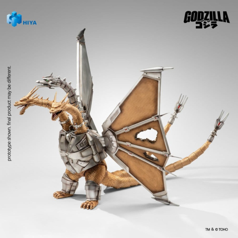 Jucarii - Godzilla vs. King Ghidorah Exquisite Basic Action Figure Battle Damaged Mecha King Ghidorah 33 cm