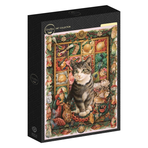 Puzzle - Grafika Puzzle – Harry and the Christmas Decorations 1000 piese