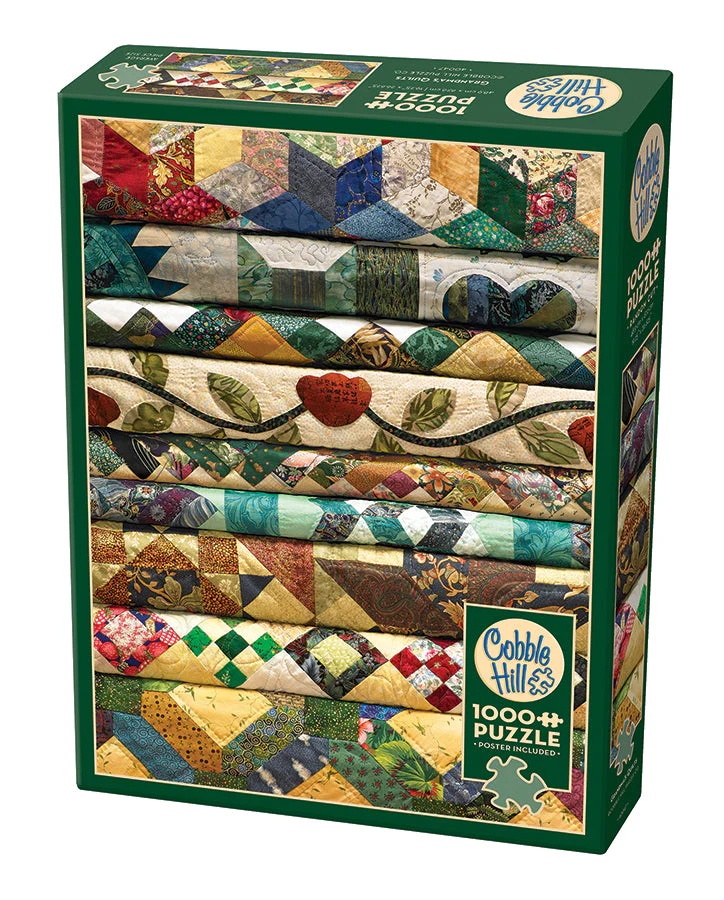 Puzzle 1000 piese - Grandmas Quilts – Puzzle 1000 piese