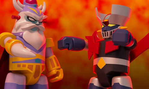 Great Mazinger Brickroid Action Figure Great Marshall of Hell 5 cm [4]