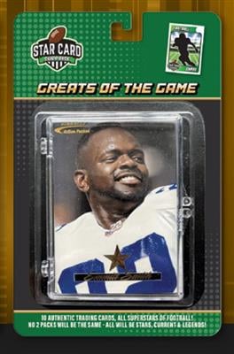 Noutati - Greats of the Game NFL – Set 10 Trading Cards Autentice