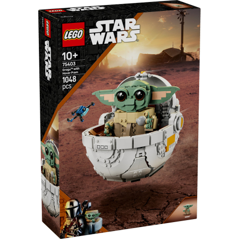 LEGO Star Wars Grogu cu landou planor 75403 [1]