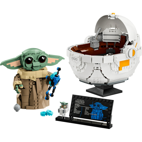 LEGO Star Wars Grogu cu landou planor 75403 [6]