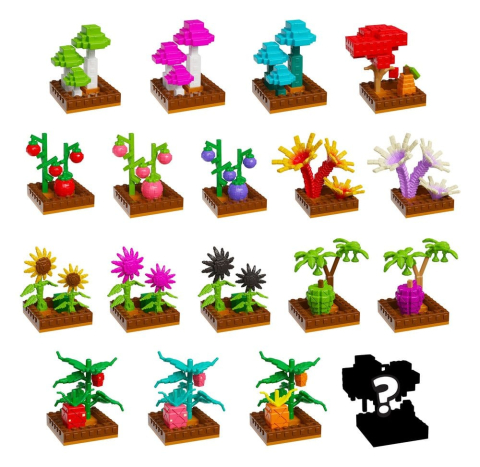 PRECOMENZI - Grow a Garden Blind Bag Mini Figures Display (24)