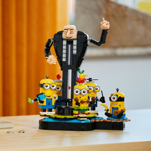 LEGO Despicable Me 4 – Gru si Minionii din Caramizi 75582 [5]