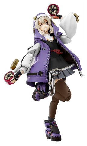 PRECOMENZI - Guilty Gear Strive Plastic Model Kit Bridget Articulated Purple Color Ver. 14 cm