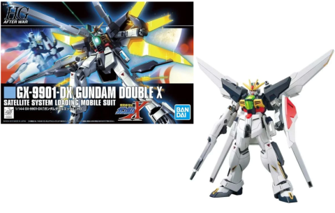 Gundam - Gundam 1/144 HGAW GX-9901-DX Double X – Model Kit Bandai 13 cm