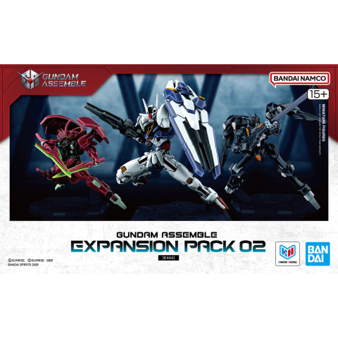 Accesorii Gundam - Gundam Assemble EX02 EN - ambalaj si miniaturi nevopsite