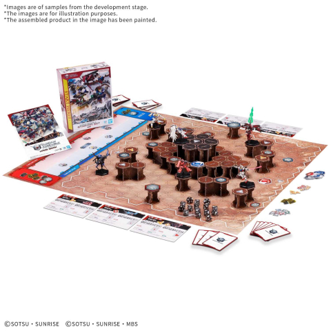 Accesorii Gundam - Gundam Assemble Starter Set 01 ST01 EN - continut si miniaturi exemplu de vopsire