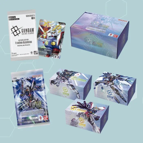 Trading Card Games - Gundam Card Game Freedom Ascension Deck Build Box SC01
