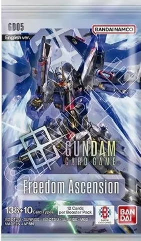 Trading Card Games - Gundam Card Game Freedom Ascension GD-05 Booster Pack (EN)
