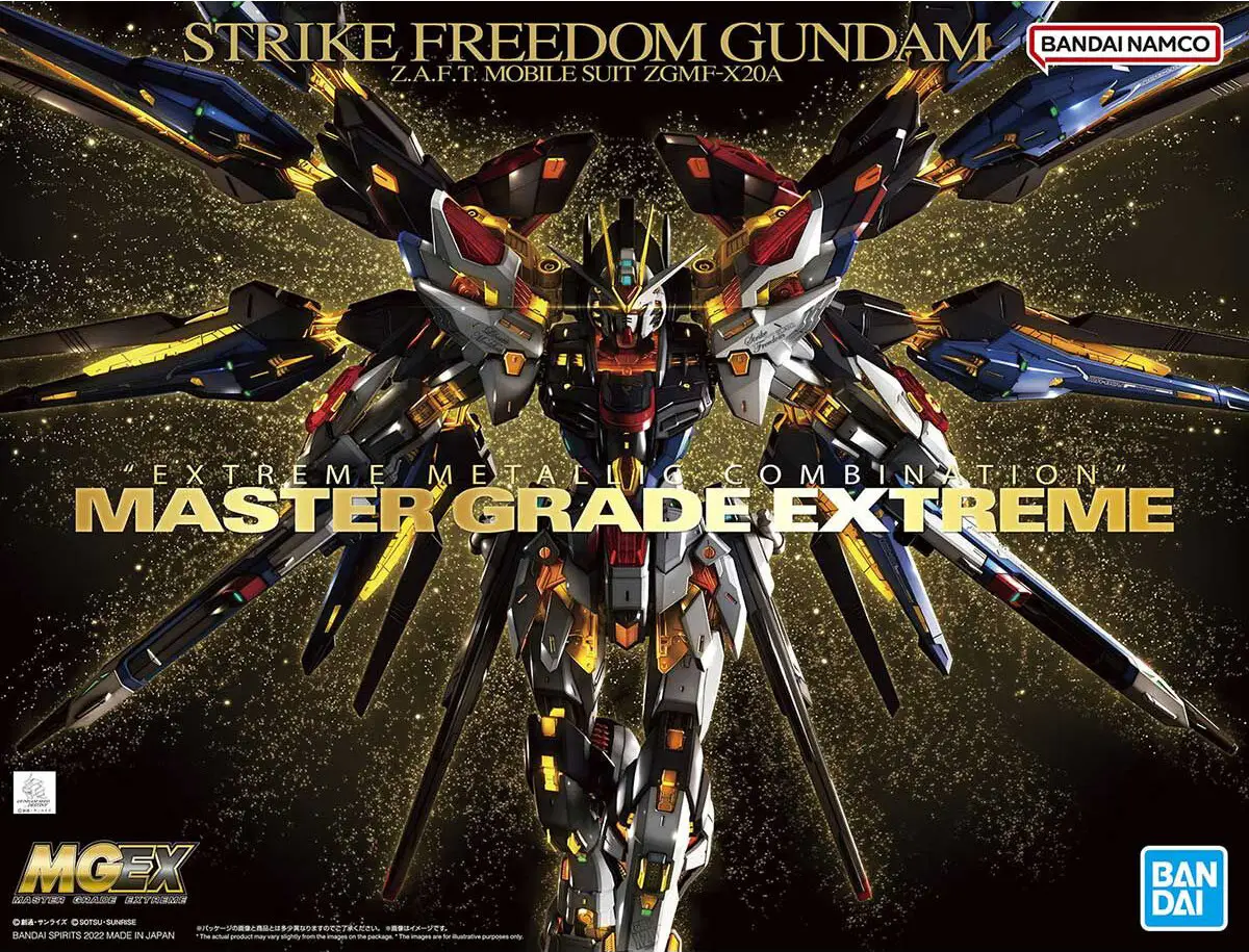 Gundam - Gundam MGEX Strike Freedom 1/100 Model Kit Premium