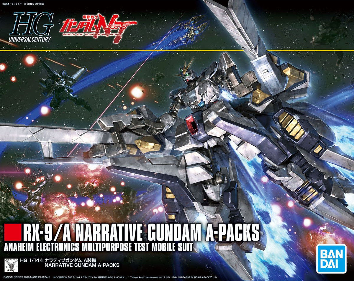 Noutati - Gundam NT Narrative Gundam A-Packs HGUC 1/144 Model Kit Bandai