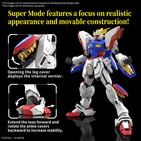 Gundam RG 1/144 Shining Gundam - Model Kit Bandai [2]