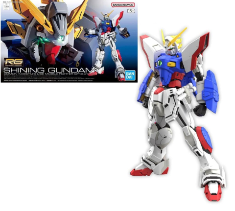 Gundam - Gundam RG 1/144 Shining Gundam - Model Kit Bandai