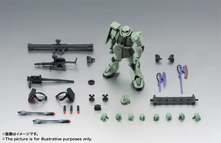 Gundam Robot Spirits MS-06 Zaku Ver. A.N.I.M.E. [8]