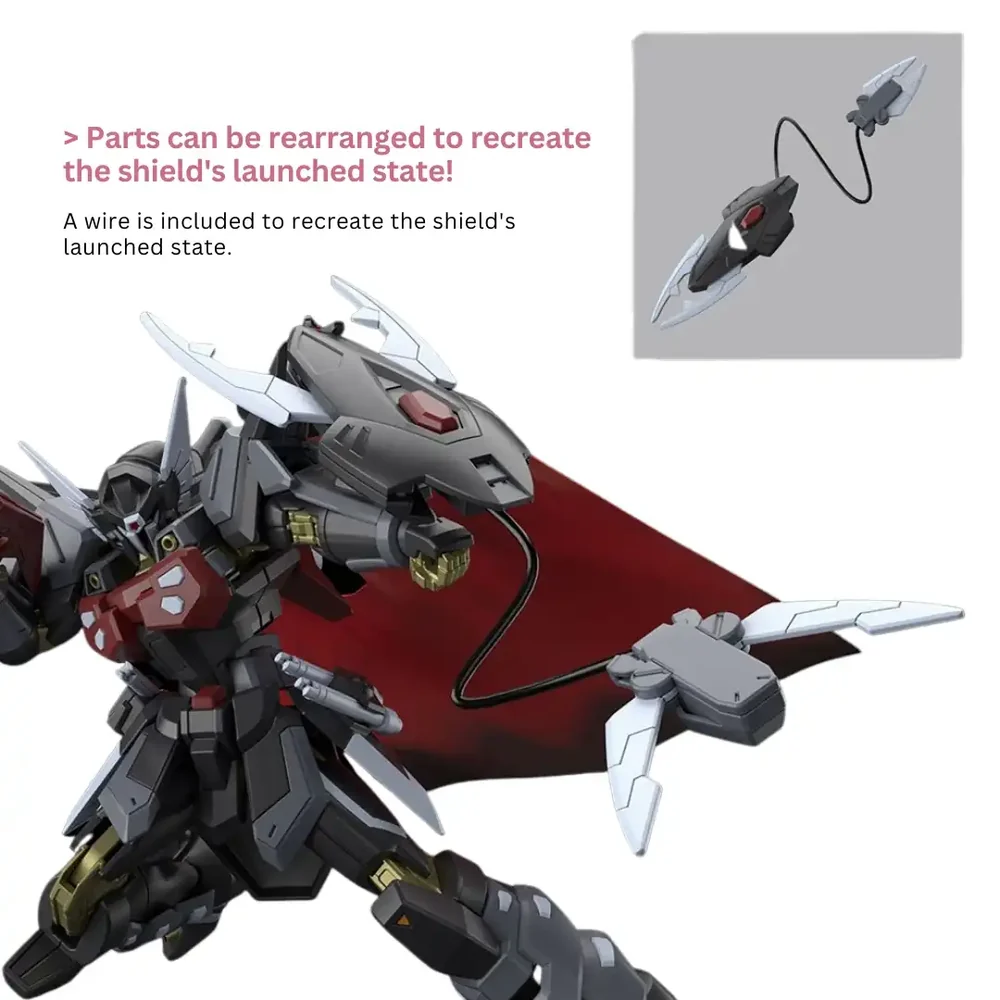 Gundam SEED Freedom Black Knight Squad Shi-ve.A HG 1/144 Bandai [6]