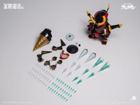 Gurren Lagann Chibi Model Kit Chibi-style Super Articulated 13 cm [10]