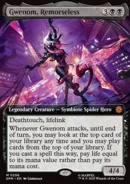 Singles Trading Card Games - Gwenom, Remorseless 256 Marvel's Spider-Man: Extras - Singles