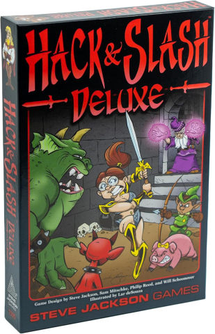 Board Games - Hack & Slash Deluxe Fantasy Dice Card Game