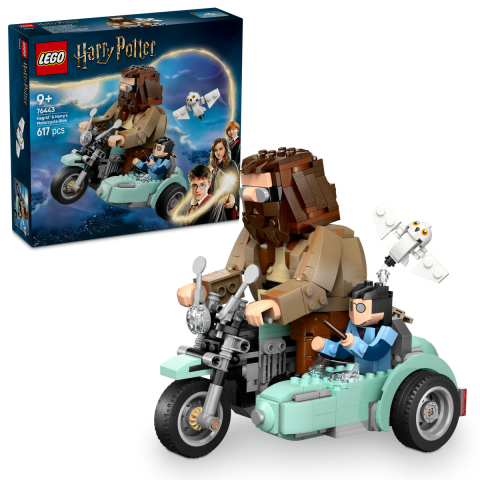 Lego Harry Potter - LEGO Harry Potter Motocicleta lui Hagrid si Harry 76443