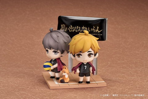 Haikyu!! Qset+ Mini Figures 2-Pack Atsumu Miya & Osamu Miya 8 cm [2]