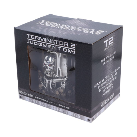 Cani/Pahare - Halba Terminator T-800 Tankard 15.5 cm Nemesis Now