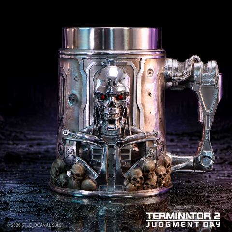 Halba Terminator T-800 Tankard 15.5 cm Nemesis Now [6]