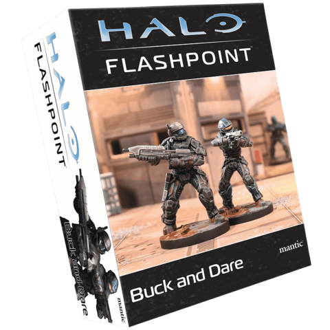Board Games - Halo: Flashpoint - Buck and Dare Spartan Edition