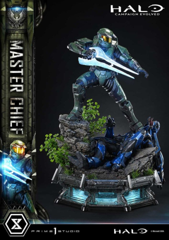 Halo Ultimate Premium Masterline Series Statue 1/4 Campaign Evolved Master Chief 78 cm [10]