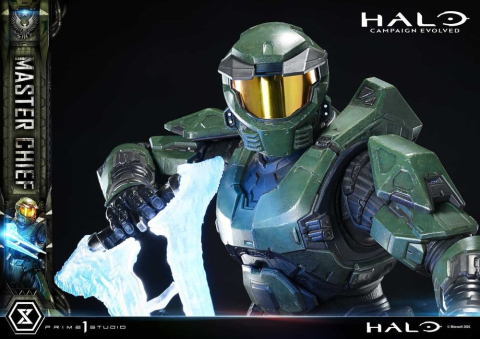 Halo Ultimate Premium Masterline Series Statue 1/4 Campaign Evolved Master Chief 78 cm [15]