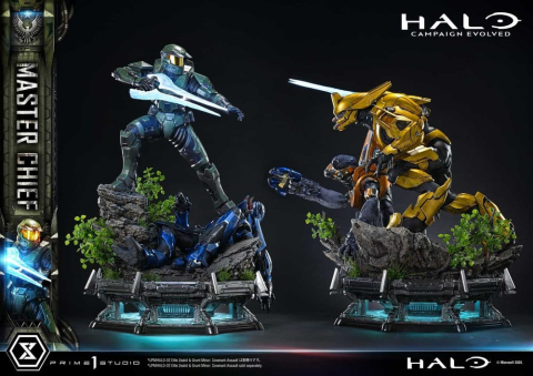 Halo Ultimate Premium Masterline Series Statue 1/4 Campaign Evolved Master Chief Bonus Version 78 cm [14]