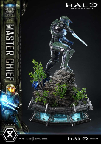 Halo Ultimate Premium Masterline Series Statue 1/4 Campaign Evolved Master Chief Bonus Version 78 cm [13]