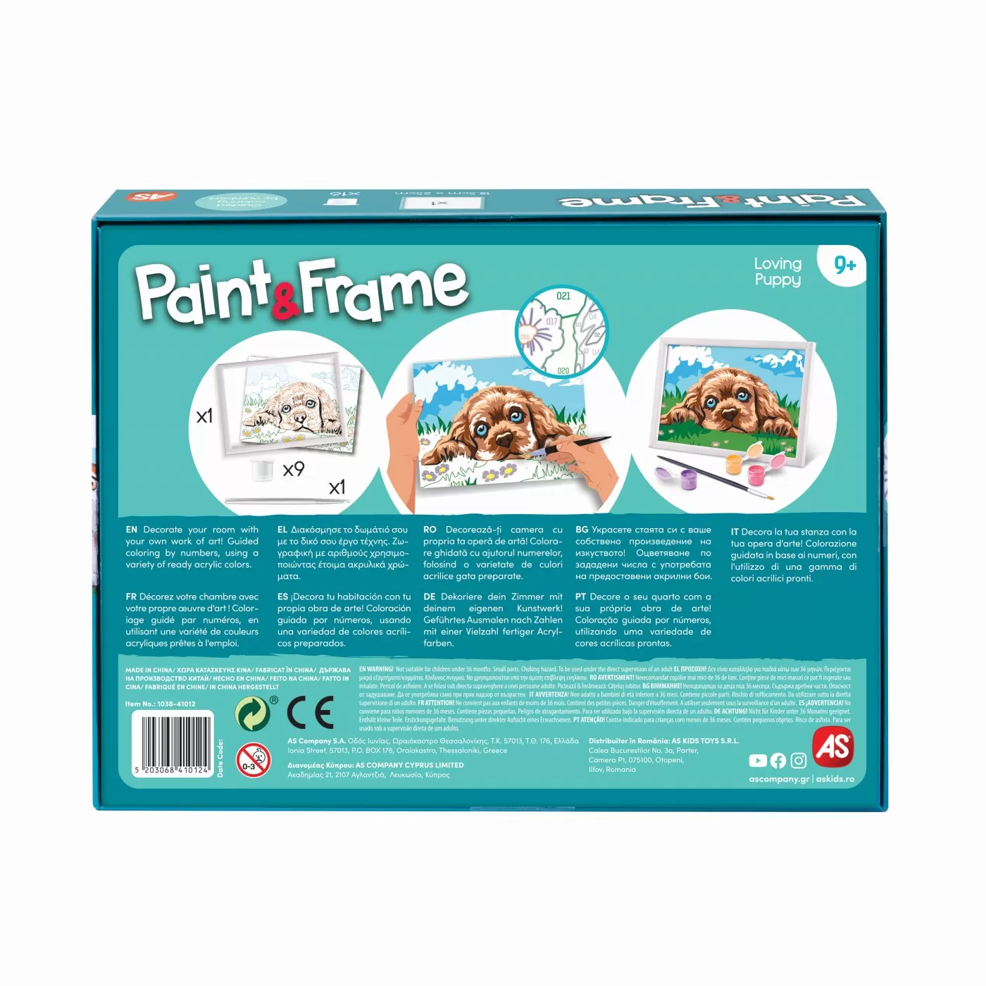 Paint & Frame Catelus Iubitor [1]