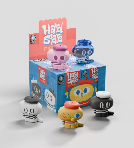 Hard Stare Pierre Mini Figures S1 5 cm Blind Box Display (4) [3]